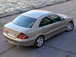mercedes c class 2006 3D Model