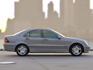 mercedes c class 2006 3D-Modell