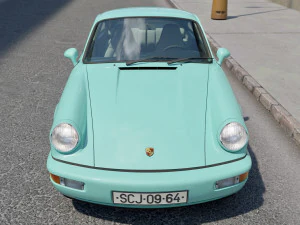 Porsche 911 1990 3D Model