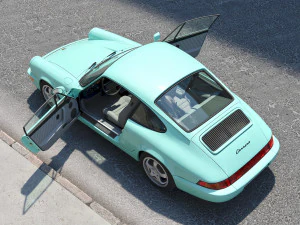 Porsche 911 1990 3D Model