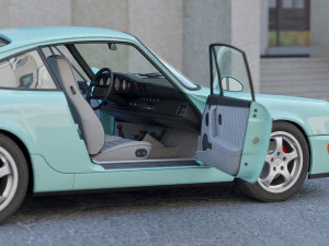 Porsche 911 1990 3D Model