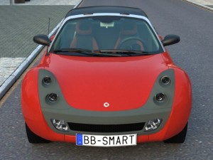 smart roadster 2007 3Dモデル
