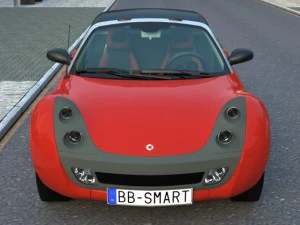 smart roadster 2007 3D Model