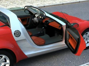 smart roadster 2007 3D Model