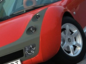 smart roadster 2007 3D Model