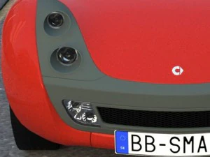 smart roadster 2007 3D Model