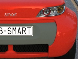 smart roadster 2007 3Dモデル
