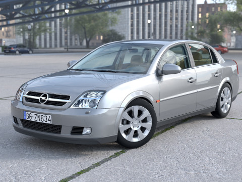 Opel vectra 2003 Model 3D