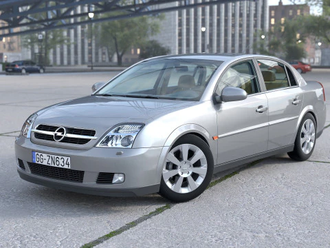 Opel vectra 2003 3D Model