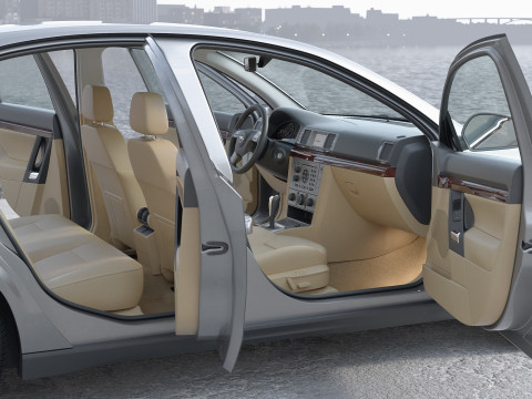 Opel vectra 2003 Model 3D