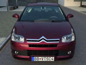 citroen c4 2006 3D Model