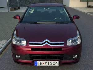 citroen c4 2006 3D Model