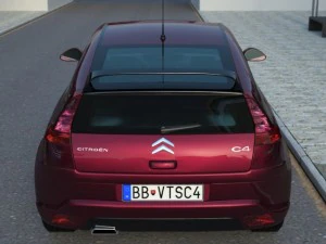 citroen c4 2006 3D Model