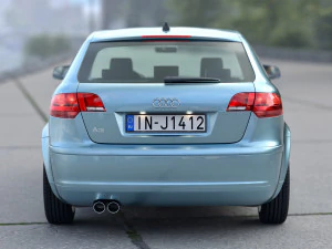 Audi A3 Sportback 2006 3D Model