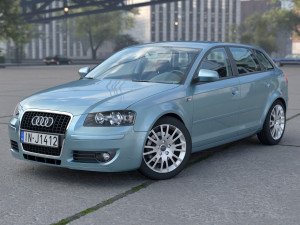Audi A3 Sportback 2006 Model 3D