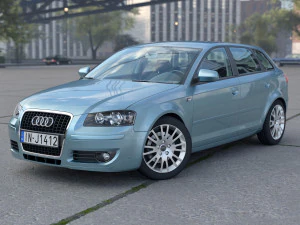Audi A3 Sportback 2006 3D Model