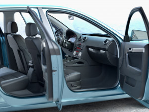 Audi A3 Sportback 2006 Model 3D