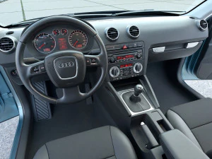 Audi A3 Sportback 2006 3D Model