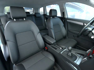 Audi A3 Sportback 2006 3D Model