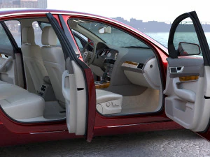 아우디 A6 2006 3D 모델