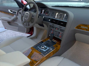아우디 A6 2006 3D 모델