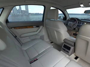 아우디 A6 2006 3D 모델