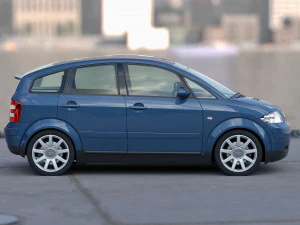 Audi A2 2003 3D Modell