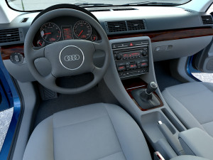 Audi A4 2003 Modèle 3D