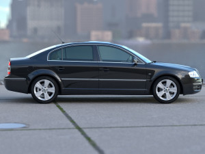 Skoda Superb 2006 Modèle 3D