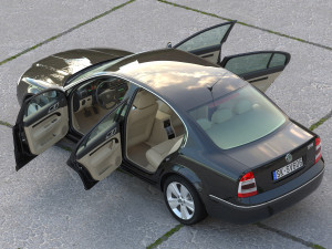 Skoda Superb 2006 Modèle 3D