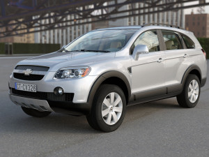 chevy captiva 2006-2010 3Dモデル