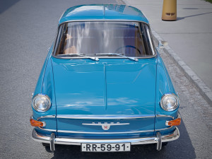 Skoda 1000MB 1965 Modelo 3D