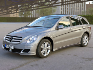 mercedes rclass 2007 3D-Modell