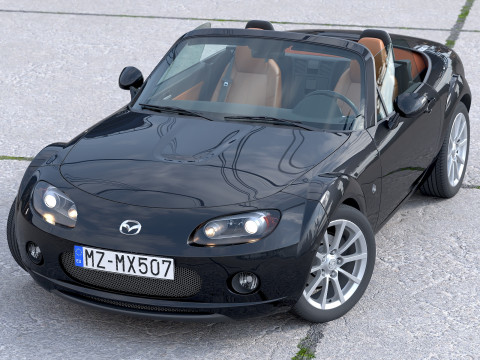 Mazda MX5 2007 Modèle 3D