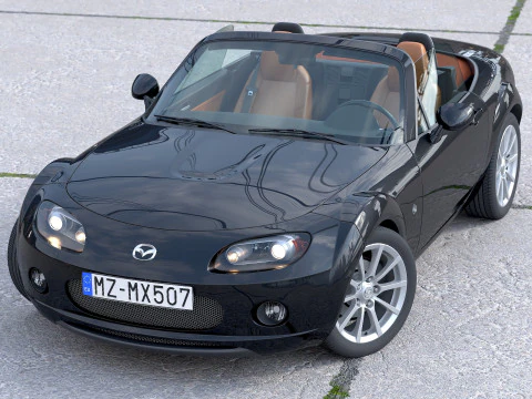 माज़्दा एमएक्स5 2007 3D मॉडल