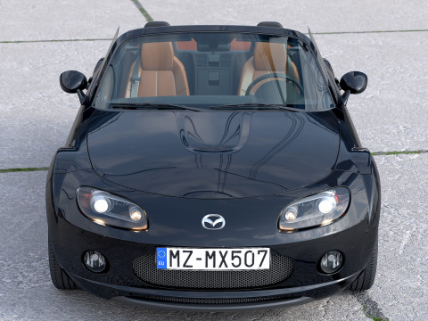 Mazda MX5 2007 3D 模型