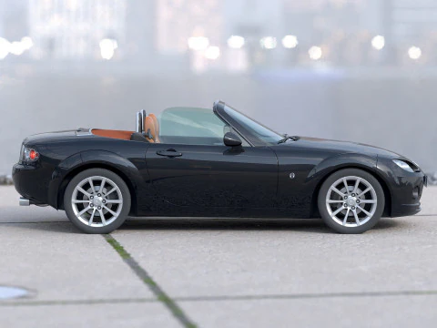 Mazda MX5 2007 3D Model