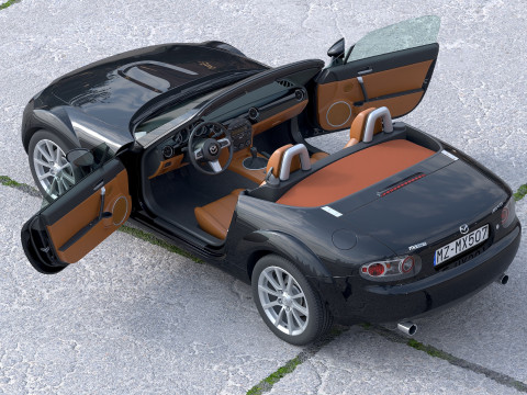 Mazda MX5 2007 3D 模型