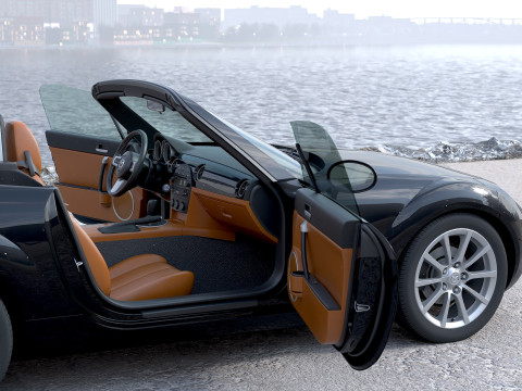 Mazda MX5 2007 3D 模型