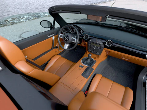 Mazda MX5 2007 3D Model