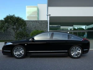 citro&euml;n c6 2007 Modello 3D