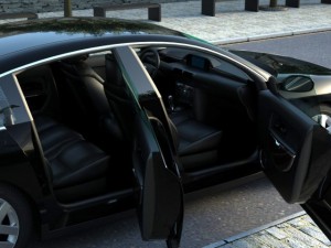 citroen c6 2007 3D Модель