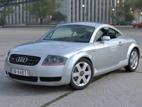 Audi TT 2003 Modelo 3D