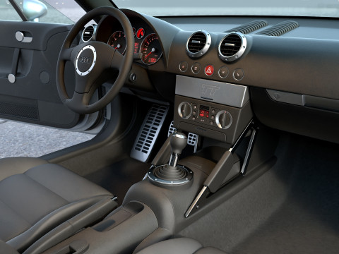 Audi TT 2003 Modelo 3D