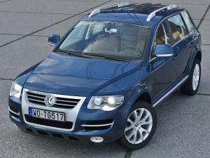 वोक्सवैगन टॉरेग 2008 3D मॉडल