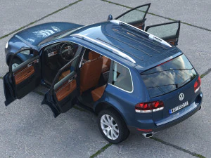 Volkswagen Touareg 2008 Modelo 3D