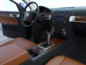Volkswagen Touareg 2008 3Dモデル