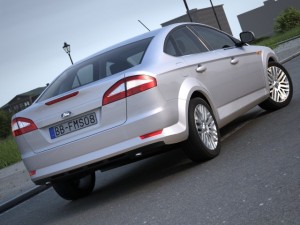 mondeo sedan 2009 3D Модель