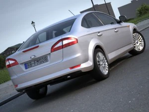 mondeo sedan 2009 3D Model