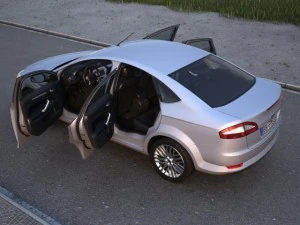 mondeo sedan 2009 3D Model
